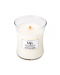 WoodWick Medium Candle White Tea & Jasmine